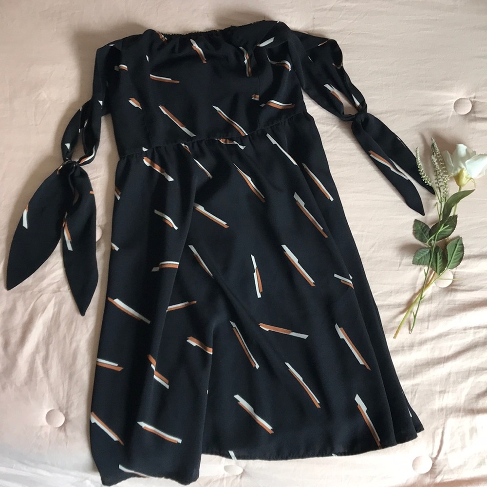 Off the shoulder dress